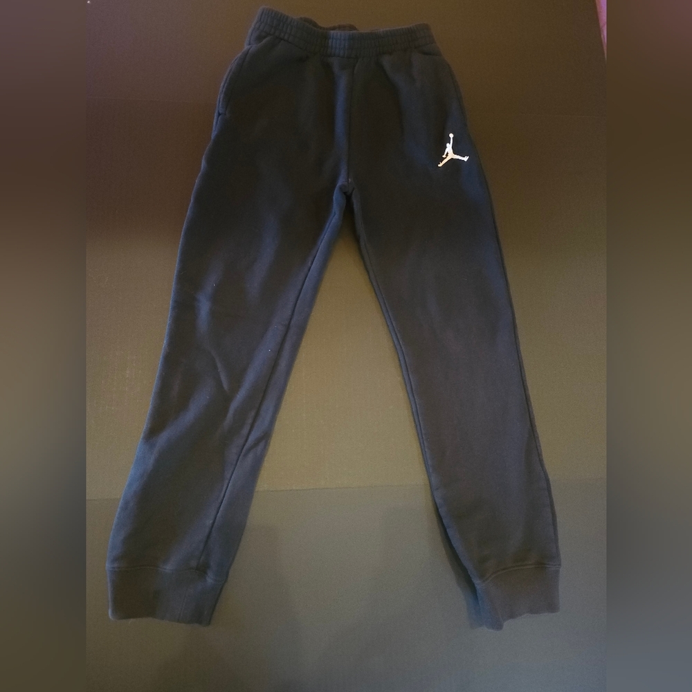 Jordan Kids' Black Sweatpants with Jumpman Logo